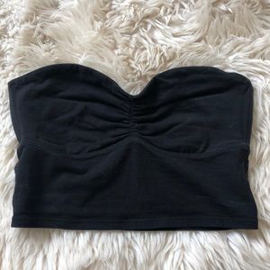 Black Crop top bra